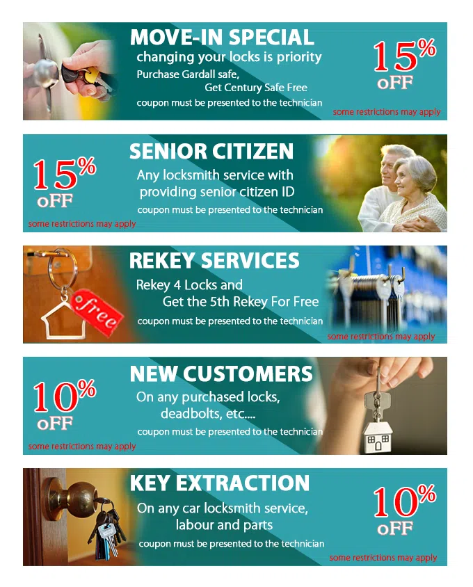 Locksmith Of Colorado Springs Colorado Springs, CO 719-581-3019 - coupon20-set-five
